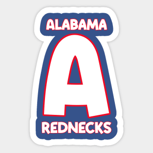 Alabama Rednecks Sticker